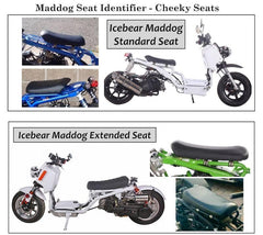Maddog Chuckus Seat Cover Black Faux Croc, Waterproof