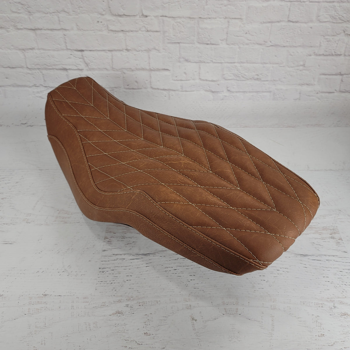 Honda Grom Seat Cover 2013 - 2026 Chevron Moab MSX125 Seat Cover, handmade Honda Grom seat cover by Cheeky Seats, product detail view 5