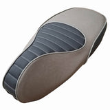Vespa Sprint Primavera Padded Gray Two Tone Scooter Seat Cover by Cheeky Seats