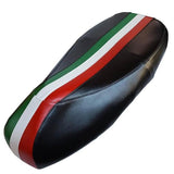 Vespa GT200 Italian racing stripe seat cover