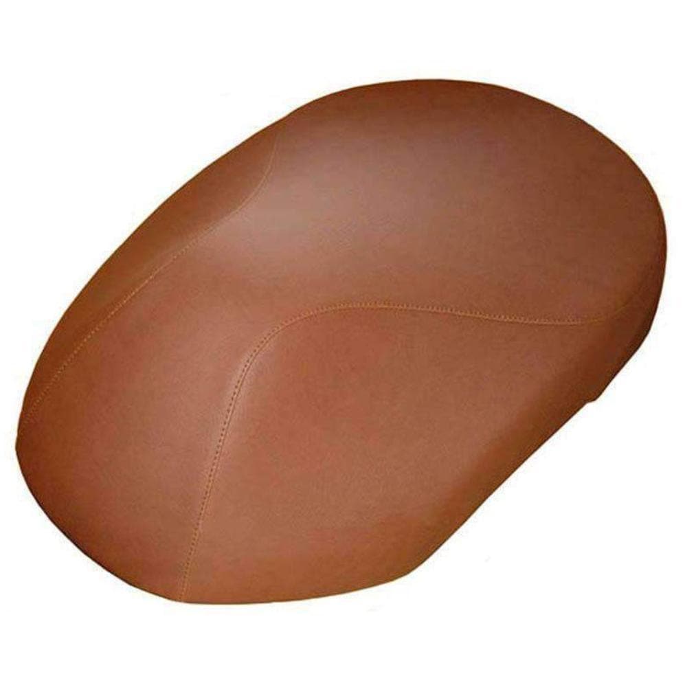 READY TO SHIP! Honda Metropolitan Cinnamon Seat Cover, handmade Honda Metropolitan seat cover by Cheeky Seats, product detail view 3