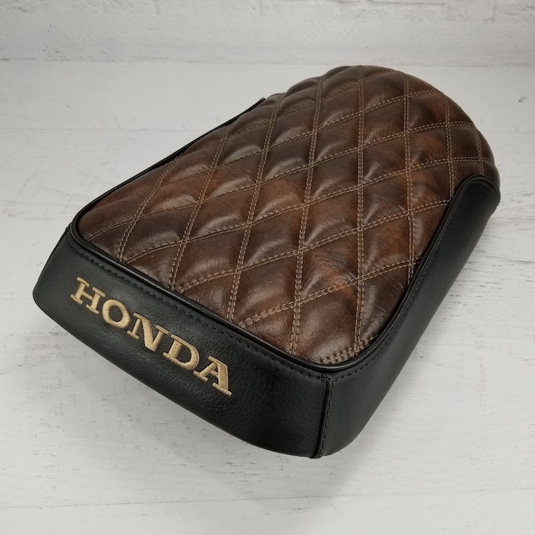 Honda Ruckus Tobacco Brown diamond seat cover